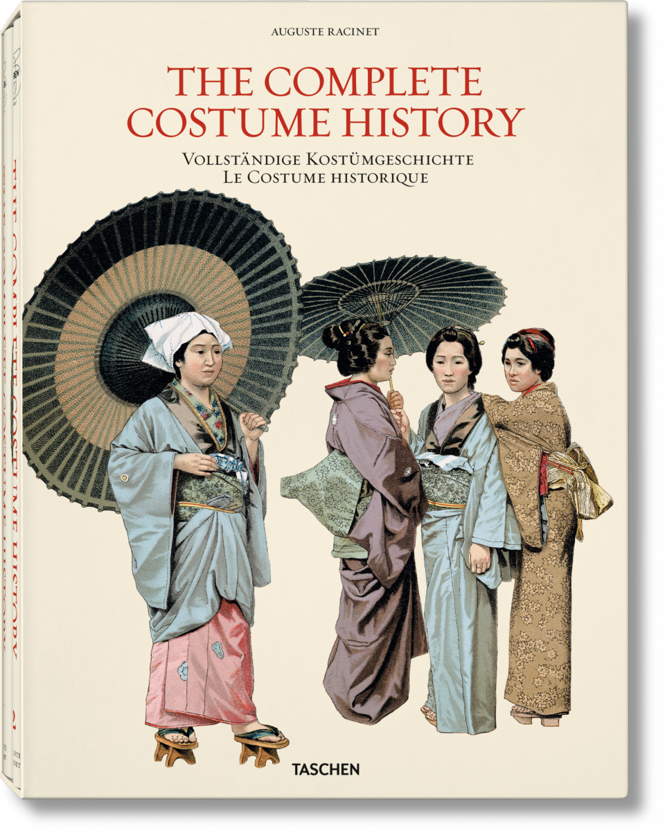 書 THE COMPLETE COSTUME HISTORY Auguste Racinet. The Complete Costume History (Multilingual